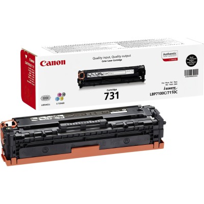 Тонер-картридж CANONCRG 731 BK EUR 6272B002