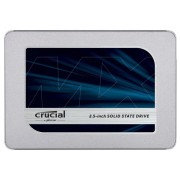 Твердотельный накопитель Crucial SSD MX500, 1000GB, 2.5" 7mm, SATA3, 3D TLC, R/W 560/510MB/s, IOPs 95 000/90 000, DRAM buffer 1024MB, TBW 360, DWPD 0.2, with adapter 9.5mm (12 мес.)