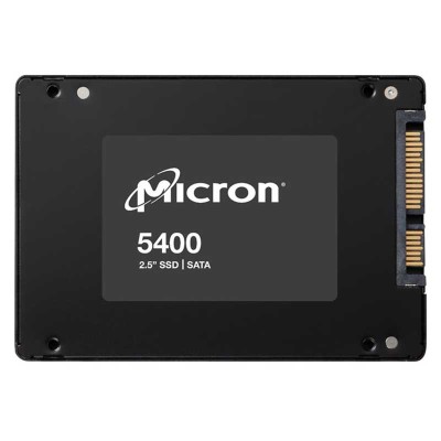 Твердотельный накопитель Micron SSD 5400 PRO, 3840GB, 2.5" 7mm, SATA3, 3D TLC, R/W 540/520MB/s, IOPs 95 000/30 000, TBW 8410, DWPD 1.2 (12 мес.)