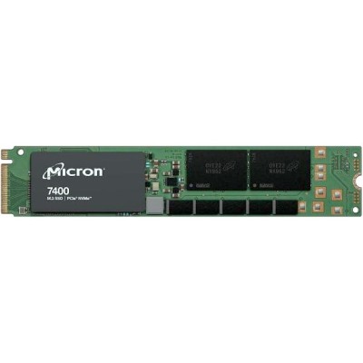 Серверные твердотельные накопители Micron SSD 7450 PRO, 960GB, M.2(22x110mm), NVMe, PCIe 4.0 x4, 3D TLC, R/W 5000/1400MB/s, IOPs 520 000/82 000, TBW 1700, DWPD 1 (12 мес.)