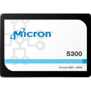 Твердотельный накопитель Micron SSD 5300 PRO, 7680GB, 2.5" 7mm, SATA3, 3D TLC, R/W 540/520MB/s, IOPs 95 000/11 000, TBW 9110, DWPD 0.7 (12 мес.)