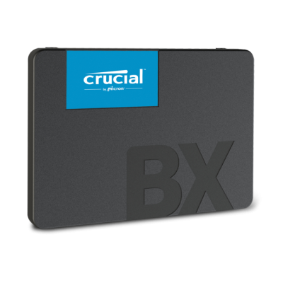 Твердотельный накопитель Crucial SSD BX500, 240GB, 2.5" 7mm, SATA3, 3D TLC, R/W 540/500MB/s, IOPs 84 000/90 000, TBW 80, DWPD 0.3 (12 мес.)