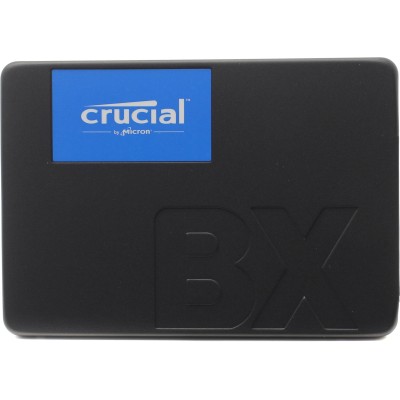 Твердотельный накопитель Crucial SSD BX500, 1000GB, 2.5" 7mm, SATA3, 3D TLC, R/W 540/500MB/s, TBW 360, DWPD 0.2 (12 мес.)