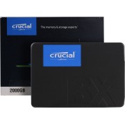 Твердотельный накопитель Crucial SSD BX500, 2000GB, 2.5" 7mm, SATA3, 3D TLC, R/W 540/500MB/s, TBW 720, DWPD 0.2 (12 мес.)