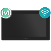 CTV-iM Cloud 10 Монитор видеодомофона с Wi-Fi черный AHD 1024*600