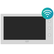 CTV-M5700 Монитор видеодомофона с Wi-Fi (Белый)