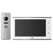 CTV-DP4705AHD Комплект цветного видеодомофона белый AHD 1024*600