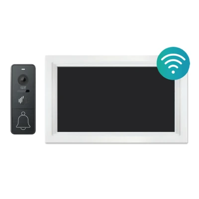 CTV 5108 NG Kit Комплект Wi-Fi видеодомофона (Белый-Графит)