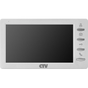 CTV-M1701S Монитор видеодомофона белый аналоговый 800*480