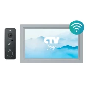 CTV 5108 NG Kit Комплект Wi-Fi видеодомофона (Черный-Графит)