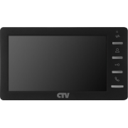 CTV-M1701 Plus Монитор видеодомофона черный аналоговый 1024*600