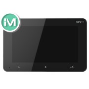 CTV-iM700 Entry 7 Монитор видеодомофона черный аналоговый 1024*600