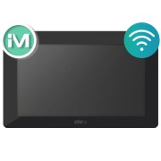 CTV-iM Cloud 7 Монитор видеодомофона с Wi-Fi iM740W, Черный AHD 1024*600