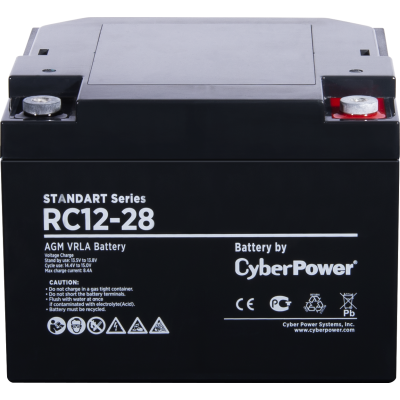 Аккумуляторная батарея SS CyberPower RC 12-28 12 В 28 Ач 12-28