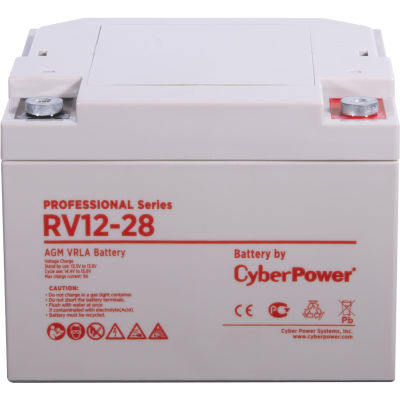 Аккумуляторная батарея PS CyberPower RV 12-28 12 В 28 Ач 12-28