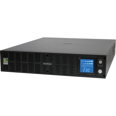 ИБП CyberPower PR3000ELCDRT2U, Rackmount, Line-Interactive, 3000VA/2700W, 9 IEC-320 С13, 1 IEC C19 розеток, PR3000ELCDRT2U