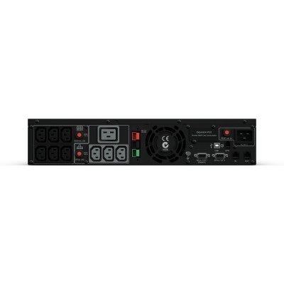 ИБП CyberPower PR3000ELCDRT2U, Rackmount, Line-Interactive, 3000VA/2700W, 9 IEC-320 С13, 1 IEC C19 розеток, PR3000ELCDRT2U