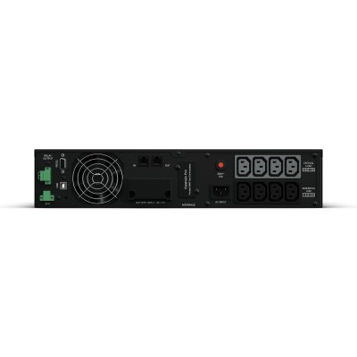 ИБП CyberPower OL1000ERTXL2U, Rackmount, Online, 1000VA/900W, 8 IEC-320 С13 розеток, OL1000ERTXL2U