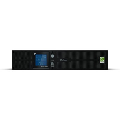 ИБП CyberPower PR1000ELCDRT2UA, Rackmount, Line-Interactive, 1000VA/900W, 8 IEC-320 С13 розеток, PR1000ELCDRT2UA