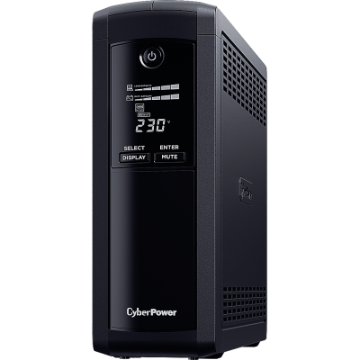 Источник бесперебойного питания UPS CyberPower VP1200ELCD Line-Interactive 1200VA/720W VP1200ELCD