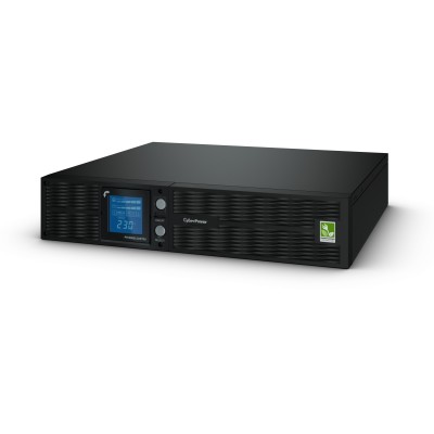 ИБП CyberPower PR1000ELCDRT2UA, Rackmount, Line-Interactive, 1000VA/900W, 8 IEC-320 С13 розеток, PR1000ELCDRT2UA