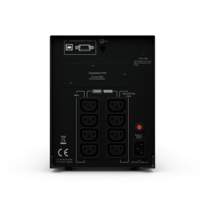 ИБП CyberPower PR1500ELCD, Line-Interactive, 1500VA/1350W, 8 IEC-320 С13 розеток, PR1500ELCD