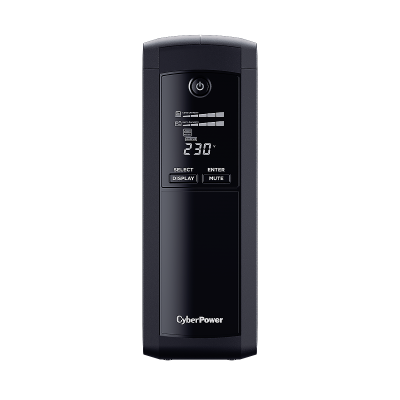 Источник бесперебойного питания UPS CyberPower VP1600ELCD Line-Interactive 1600VA/960W VP1600ELCD