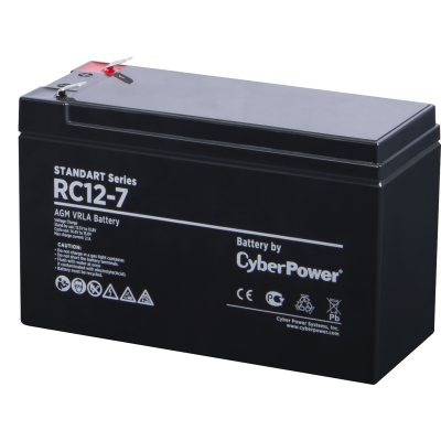 Аккумуляторная батарея SS CyberPower RC 12-7 12 В 7 Ач 12-7