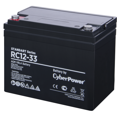 Аккумуляторная батарея SS CyberPower RC 12-33 12 В 33 Ач 12-33
