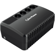 ИБП CyberPower BU850E, Line-Interactive, 850VA/425W, 4 Schuko розетки, Black, 0.2х0.15х0.2м., 5кг. UPS CyberPower BU850E 850VA/425W (4 EURO) BU850E