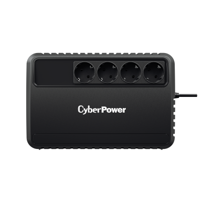 ИБП CyberPower BU850E, Line-Interactive, 850VA/425W, 4 Schuko розетки, Black, 0.2х0.15х0.2м., 5кг. UPS CyberPower BU850E 850VA/425W (4 EURO) BU850E