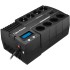 ИБП CyberPower BR700ELCD, Line-Interactive, 700VA/420W, 8 Schuko розеток, BR700ELCD