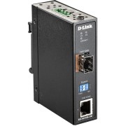 Трансивер DIS-M100G-SW Industrial Media Converter 1000Base-T to 1000Base-X SFP D-Link