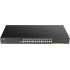 Коммутатор DGS-1250-28XMP Smart L2 Switch 24x1000Base-T PoE D-Link