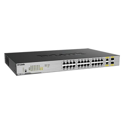 Коммутатор DGS-1026MP Unmanaged Switch 24x1000Base-T PoE D-Link