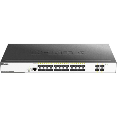 Коммутатор Managed L2 Switch 24x1000Base-X SFP D-Link