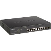 Коммутатор EasySmart L2 Switch 8х1000Base-T PoE D-Link