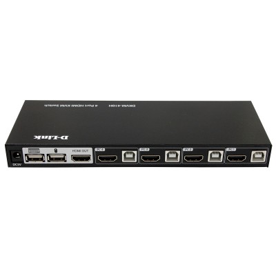 Коммутатор DKVM-410H 4-port KVM Switch D-Link