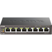 Коммутатор DGS-1008P/F1A Unmanaged Switch 8x1000Base-T (4x1000Base-T PoE) D-Link