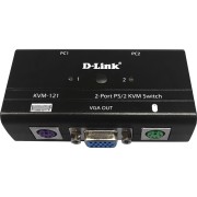 Коммутатор KVM-121 2-port KVM Switch D-Link