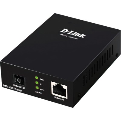 Трансивер DMC-F20SC-BXU WDM Media Converter 100Base-TX to 100Base-FX D-Link