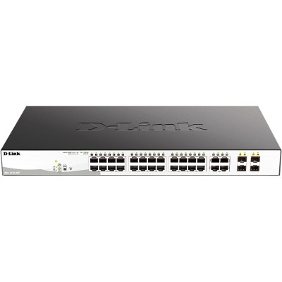 Коммутатор DGS-1210-28P/F5A Настраиваемый L2 PoE-коммутатор D-Link