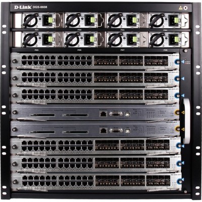 Сетевой коммутатор L3 Switch Base Unit Chassis 8 slots D-Link