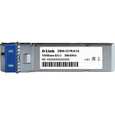 Трансивер 331R/40KM WDM SFP Transceiver D-Link