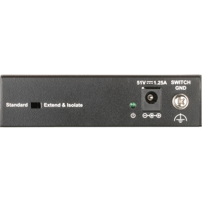 Коммутатор DSS-100E-6P Unmanaged Surveillance Switch 6x100Base-TX (4x100Base-TX PoE) D-Link