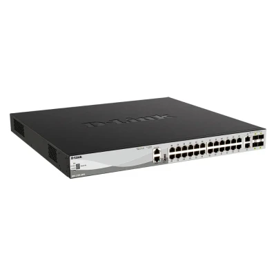 Коммутатор DGS-3130-30PS Managed L3 Stackable Switch 24x1000Base-T PoE D-Link