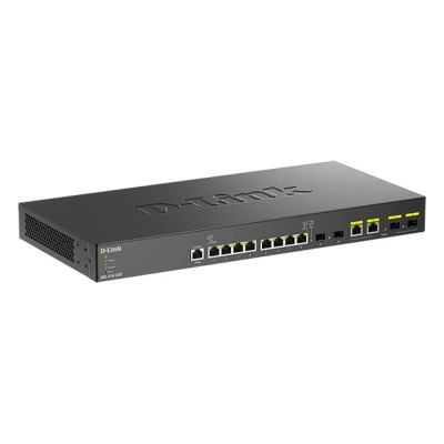 Коммутатор DXS-1210-12TC Smart L2+ Switch 8x10GBase-T D-Link