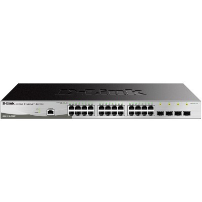 Коммутатор DGS-1210-28/ME/B Managed L2 Metro Ethernet Switch 24x1000Base-T D-Link