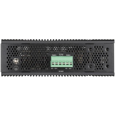 Коммутатор DIS-200G-12PS Managed L2 Industrial Switch 10x1000Base-T (8x1000Base-T PoE) D-Link