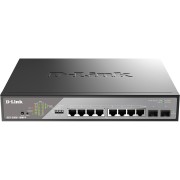 Сетевой коммутатор Smart L2 Surveillance Switch 8х1000Base-T PoE 802.3bt 90W D-Link